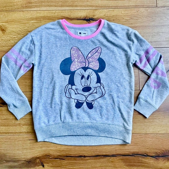 Gap girls Minnie embroidered sweatshirt - Picture 9 of 16